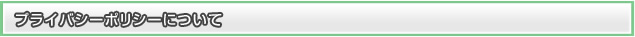 プライバシーポリシーについて